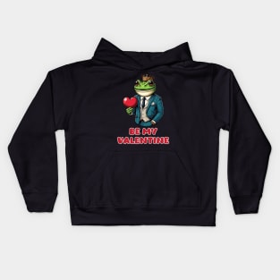 Frog Prince 51 Kids Hoodie